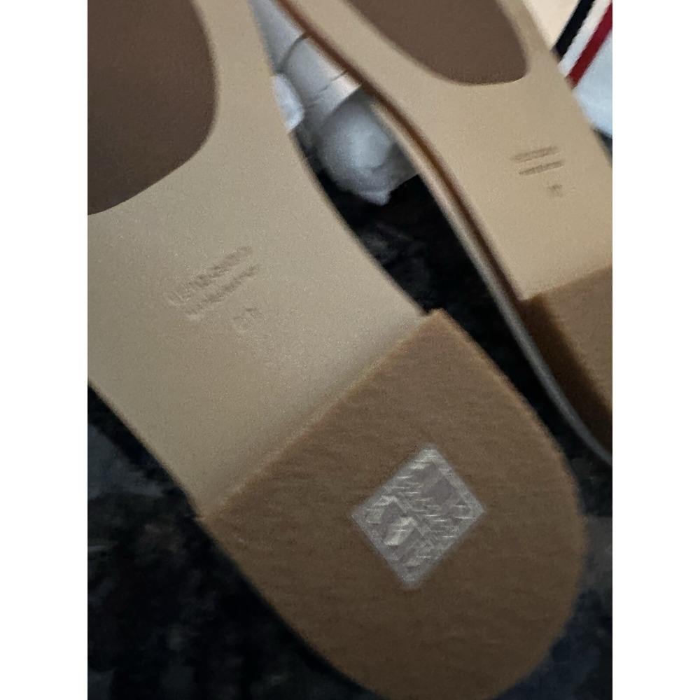 Moncler‎ Leather Bell Slides Sandals Shoes. Dust Bag, Authenticity Card $695 NWB - Picture 10 of 11